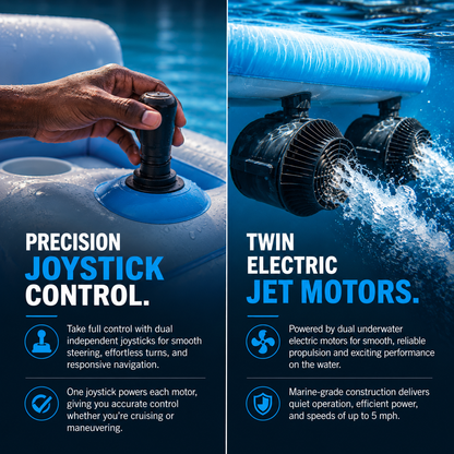 Blue Current Motorised Pool Float